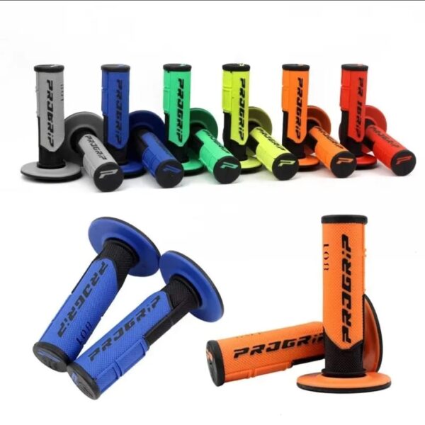 Empuñadura Grip Progrip Caucho Lujo Moto Colores