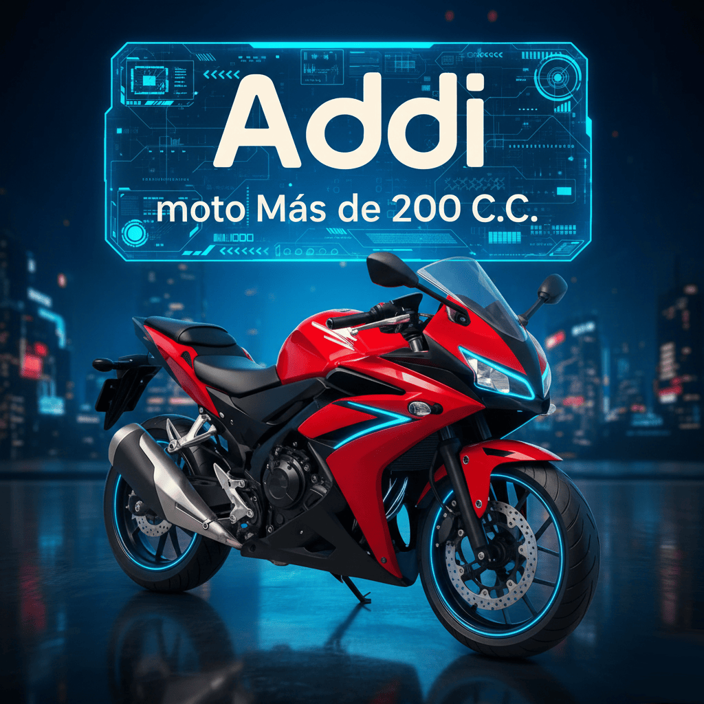 SOAT Moto Más De 200 C.C. Con Addi SOAT Moto Más De 200 C.C. Con Addi
