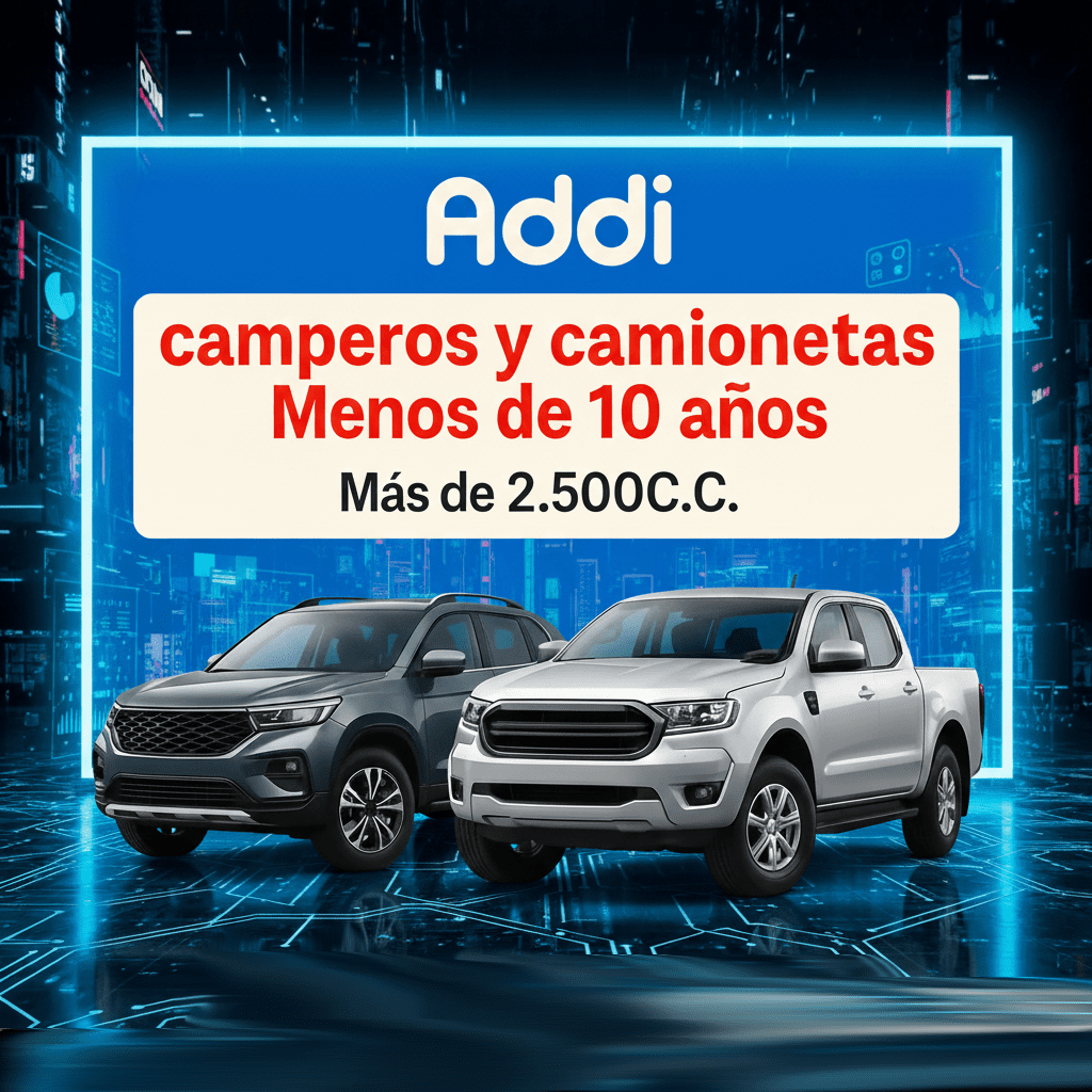 camperos y camionetas Menos de 10 años Más de 2.500 C.C camperos y camionetas Menos de 10 años Más de 2.500 C.C