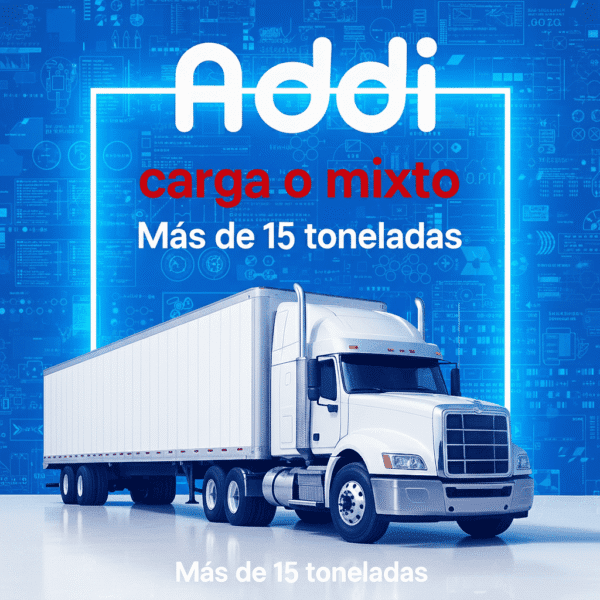 Soat Carga o Mixto Más de 15 Toneladas Con Addi