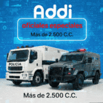 Soat Oficiales Especiales Más de 2.500 C.C Con Addi