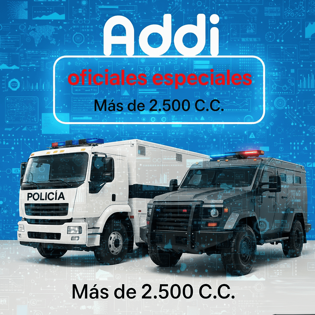 Soat Oficiales Especiales Más de 2.500 C.C Con Addi Soat Oficiales Especiales Más de 2.500 C.C Con Addi