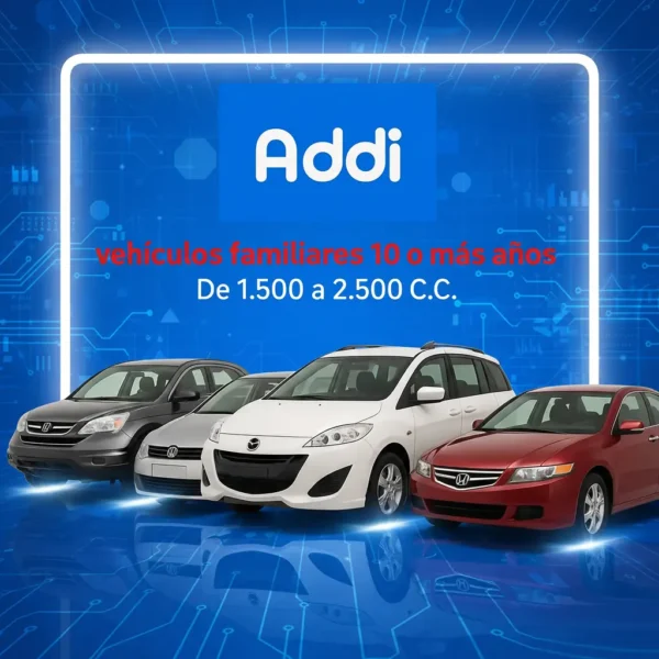 Soat Vehículos Familiares 10 o Más Años De 1.500 a 2.500 C.C Con Addi