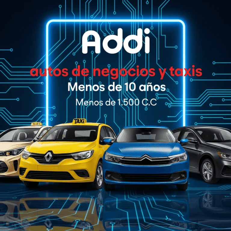 Soat Autos de Negocios y Taxis Menos de 10 Años Menos de 1.500 C.C Con Addi