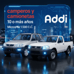 Soat Camperos y Camionetas 10 o Más Años Menos de 1.500 C.C. Con Addi
