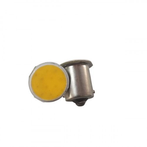 Bombillo Led Direccional Amarillo 12V Plano Fijo