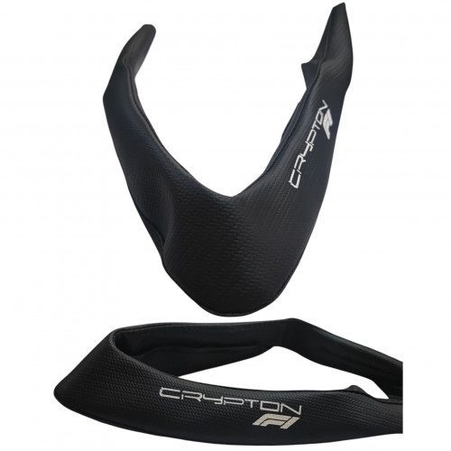 Forro Parrilla Trasera Crypton FI Negro