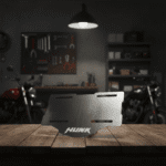 Portaplaca Acero Inoxidable Moto Hero Hunk