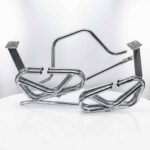 Par Porta Alforjas Bajaj Boxer Ct Negro Cromado