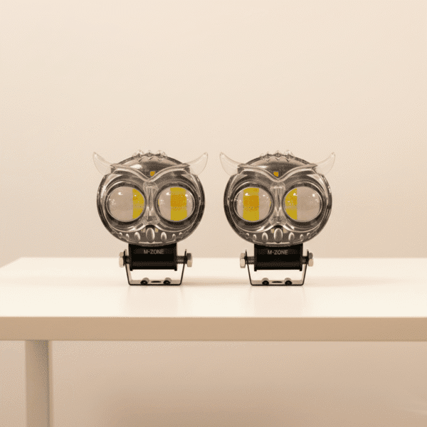 Par Exploradora Led Buho Transparente Moto Universal