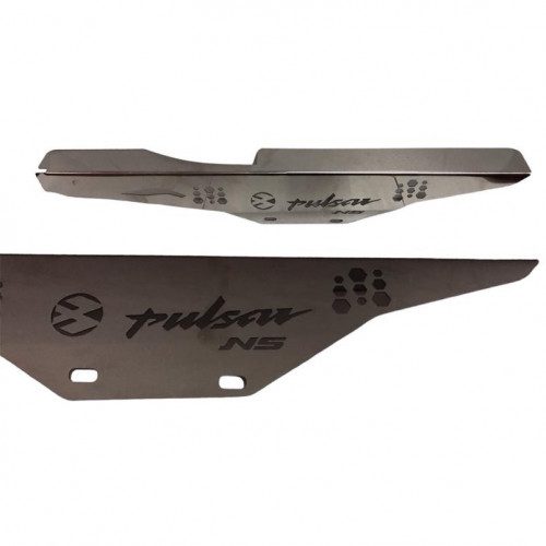 Guarda Cadena Acero Inoxidable Auteco Pulsar NS 200