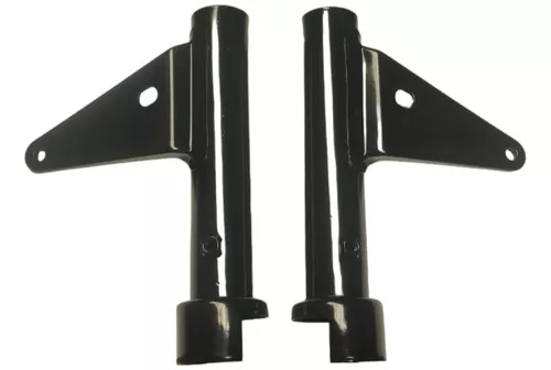 Par Aletas Soporte Farola AKT NKD 125 Negra