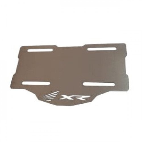 Porta Placa Acero Inoxidable Honda XR 125-XR 150