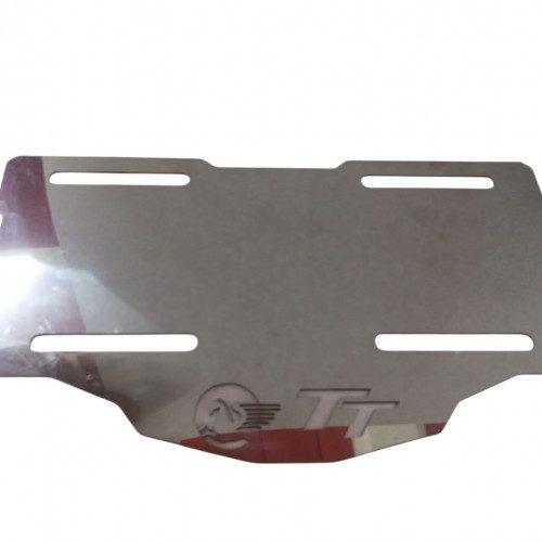Porta Placa TT Acero Inoxidable