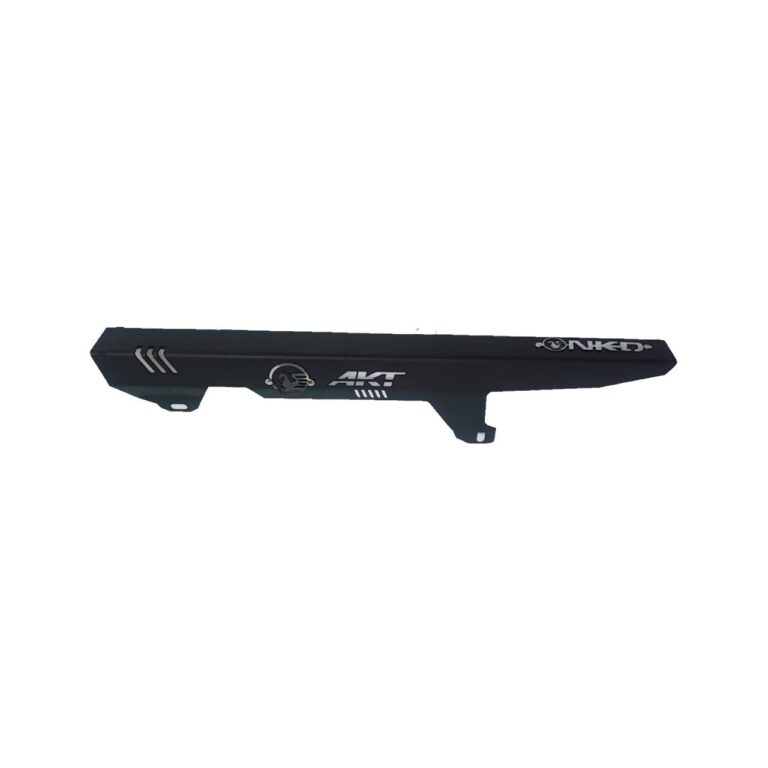 Guarda Cadena AKT NKD Acero Inoxidable Negro