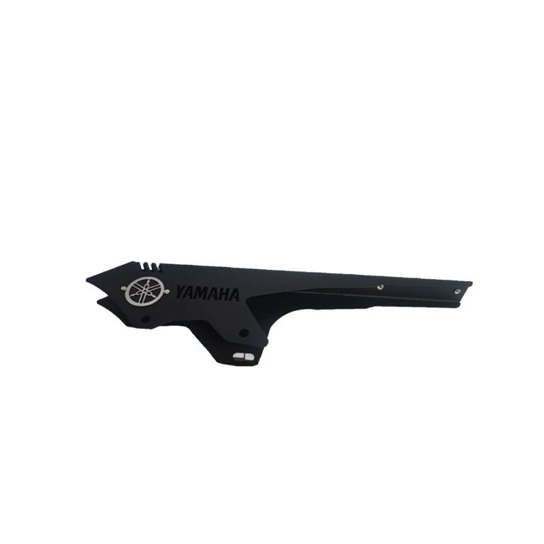 Guarda Cadena Yamaha XTZ 150 Acero Inoxidable Negro
