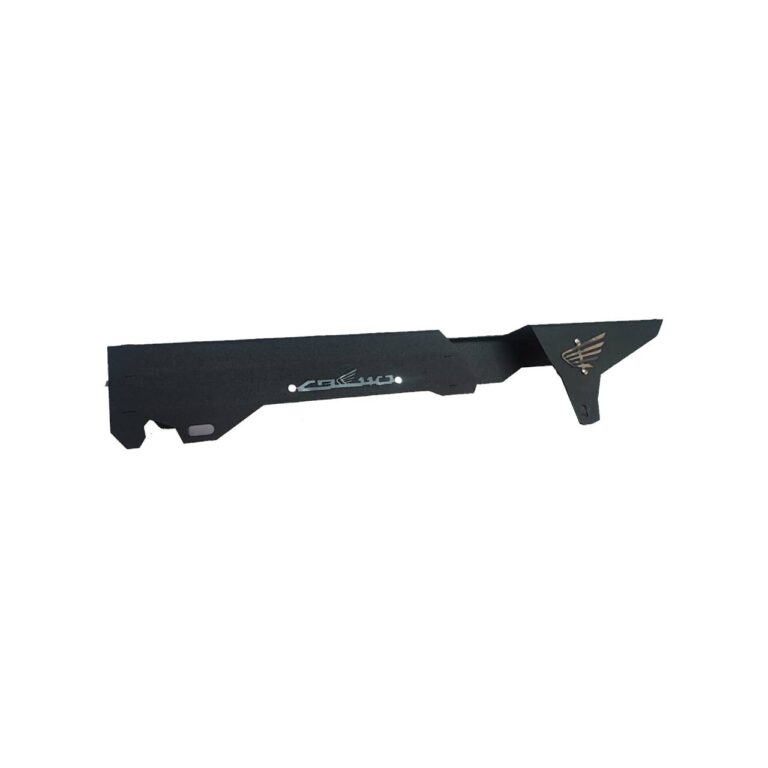 Guarda Cadena Honda CB 110 Acero Inoxidable Negro