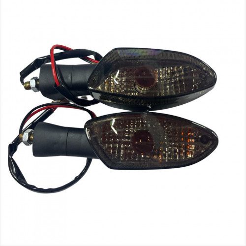 Par Direccionales AKT NKD Lente Humo Universales