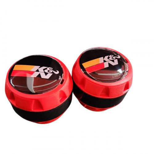 Par Slider Universal Moto Rojo Estilo KN