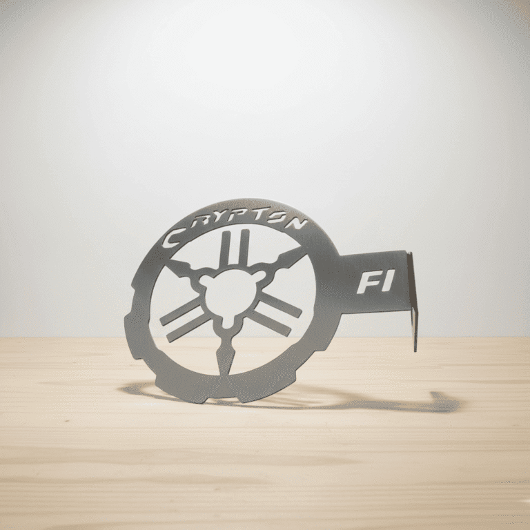 Logo Protector Exosto Yamaha Crypton FI V3 Inoxidable