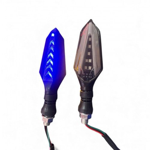 Direccional LED Secuencial Con Stop Para Moto
