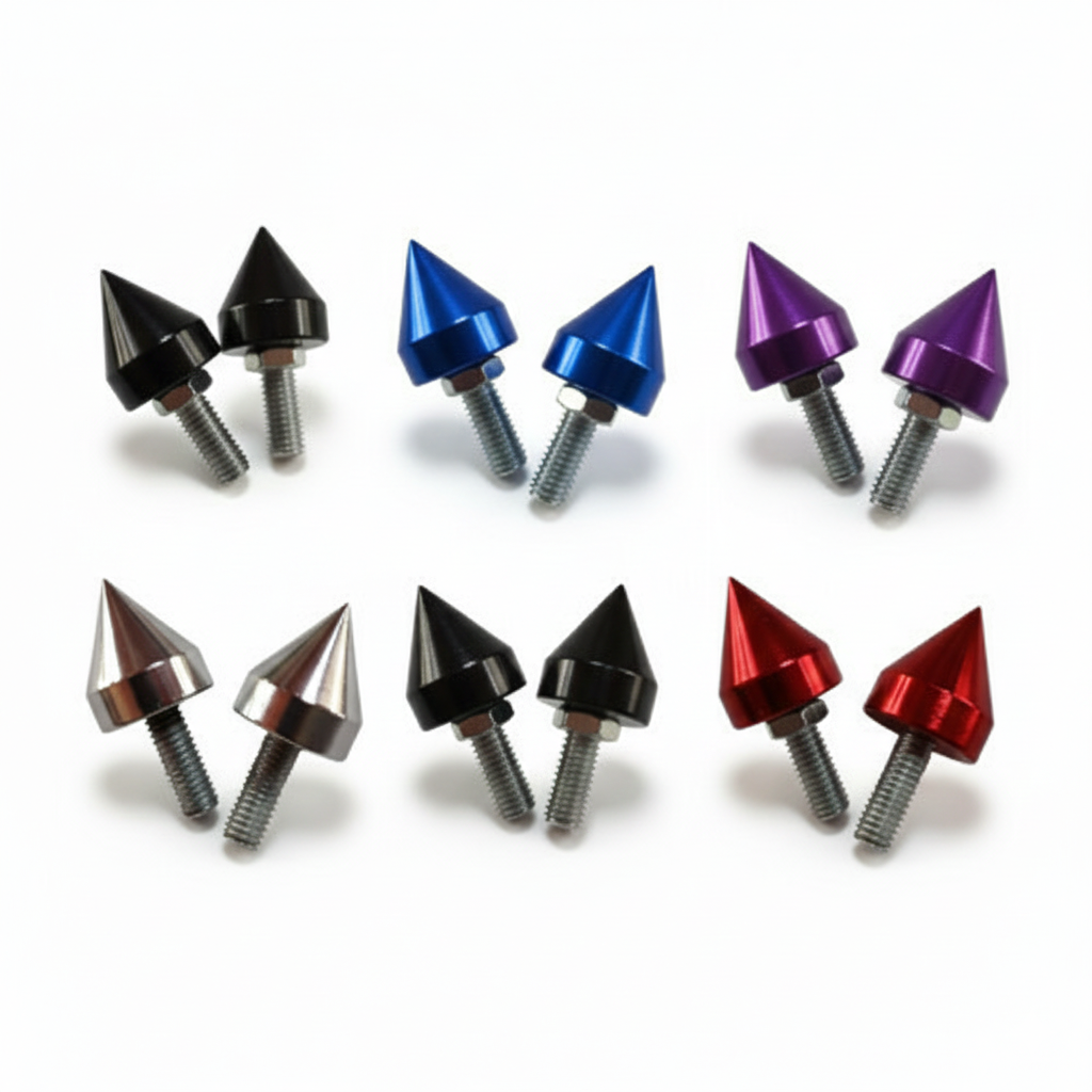 Par De Tornillos De Lujo Tipo Punta Para Moto/Carro