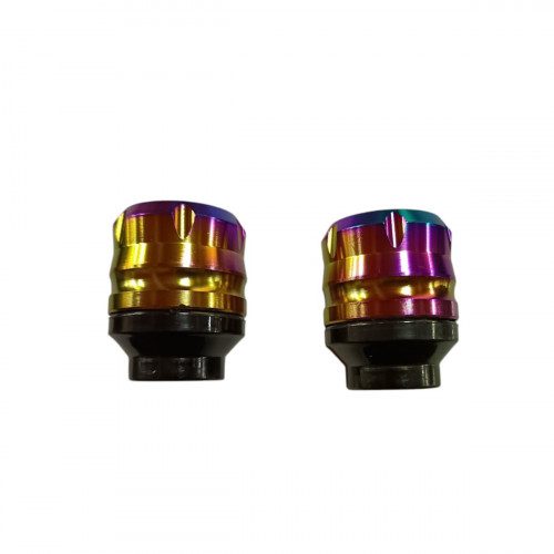 Par De Sliders Planos Tornasol Para Moto