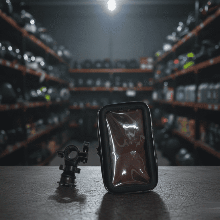 Porta Celular Grande Moto Base Manubrio Universal