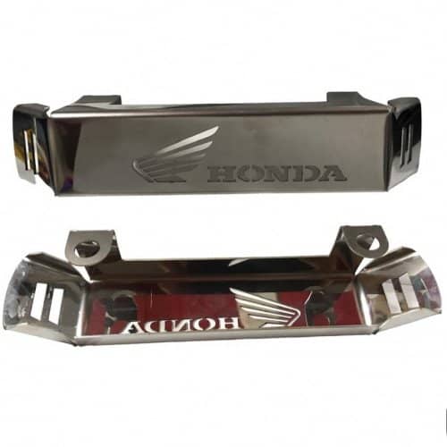 Logo Frontal Delantero Acero Inoxidable Honda Moto