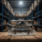 Logo Frontal Delantero Acero Inoxidable Honda Moto