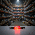 Direccionales LED Secuenciales Rojas Moto Par De Lujo