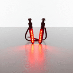 Direccionales LED Secuenciales Rojas Moto Par De Lujo