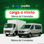 Soat Carga o Mixto Menos de 5 Toneladas Con Sistecredito