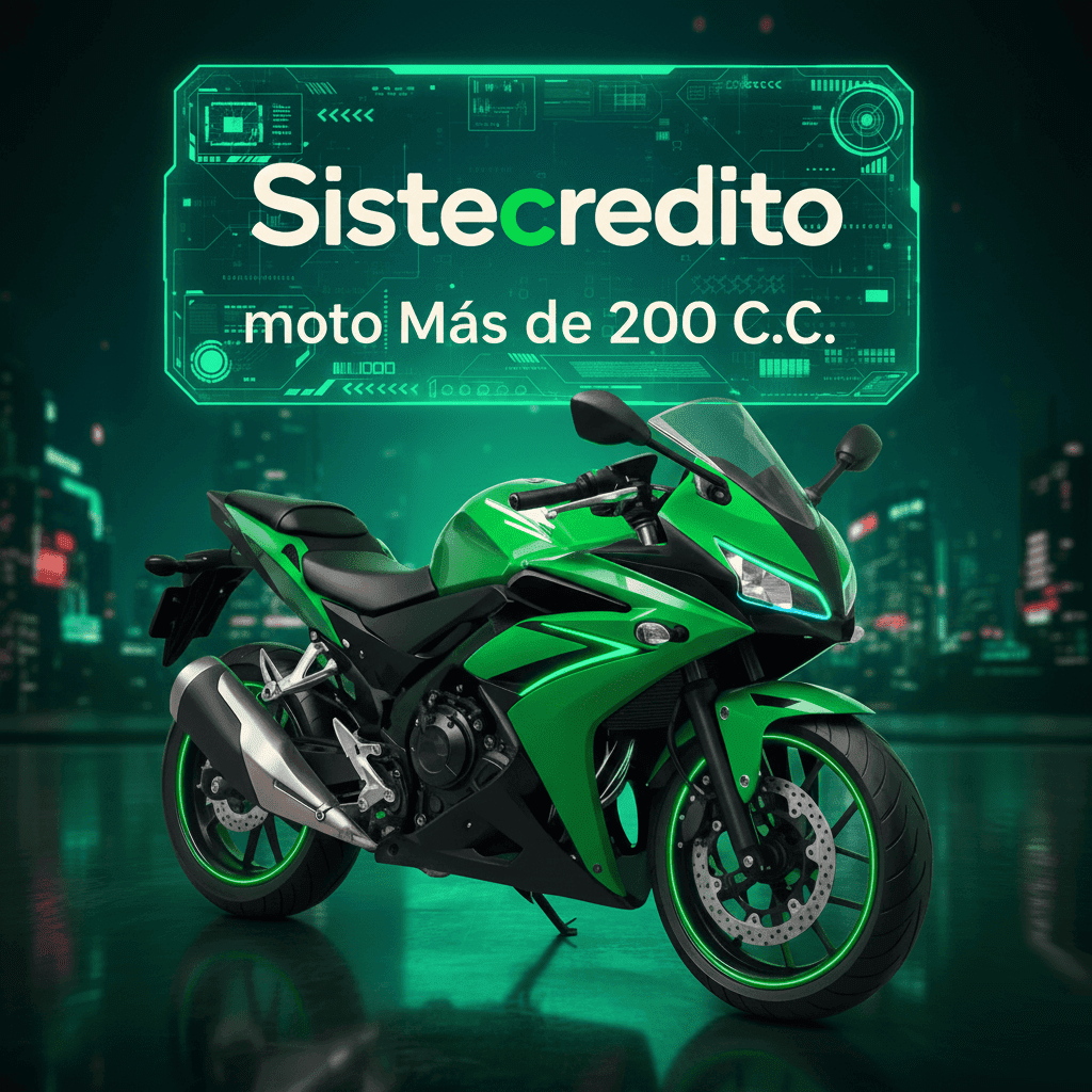 SOAT Moto Más De 200 C.C. Con Sistecredito SOAT Moto Más De 200 C.C. Con Sistecredito
