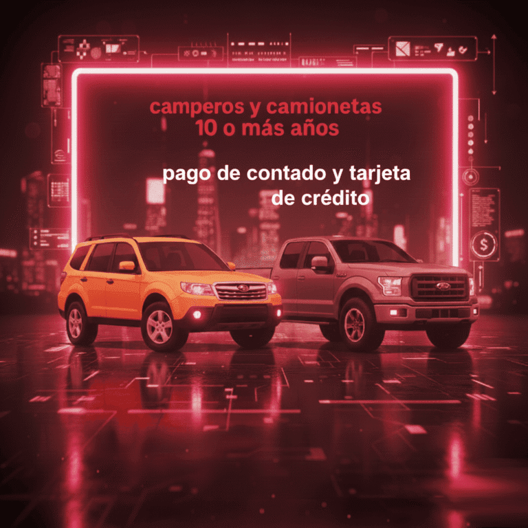 Soat Camperos y Camionetas 10 o Más Años Más de 2.500 C.C. De Contado O Tarjeta Credito