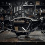 Carenaje Farola Yamaha Crypton 2 115 Negro Repuesto