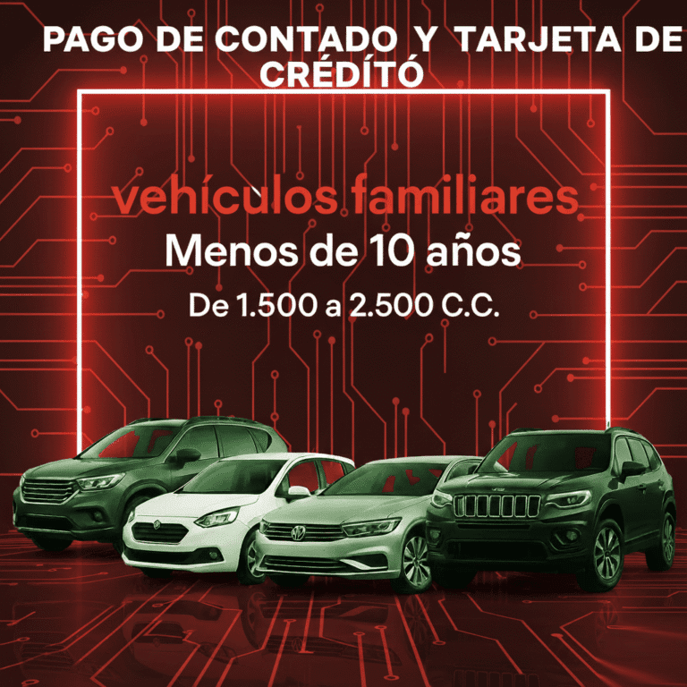 Soat Vehículos Familiares Menos de 10 Años De 1.500 a 2.500 C.C De Contado O Tarjeta Credito
