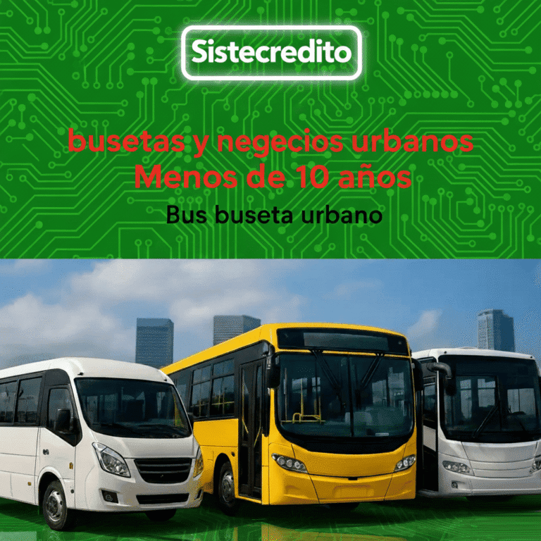 Soat Busetas y Buses Urbanos Bus Buseta Urbano Con Sistecredito