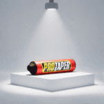 Puff Timón Bajo Protaper Fuzion Manubrio Redondo Rojo 24 Cm