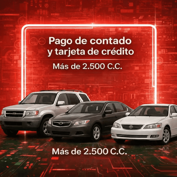 Soat Vehículos Familiares 10 o Más Años Más de 2.500 C.C De Contado O Tarjeta Credito