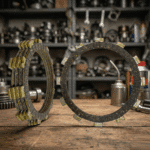 Discos Clutch Viva 115 Viva R 125 Best 125 4 Puntas Metálicas