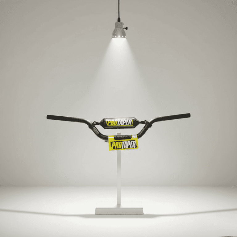 Manubrio Protaper Hard 7/8 Alto Color Carbono Moto Carbono