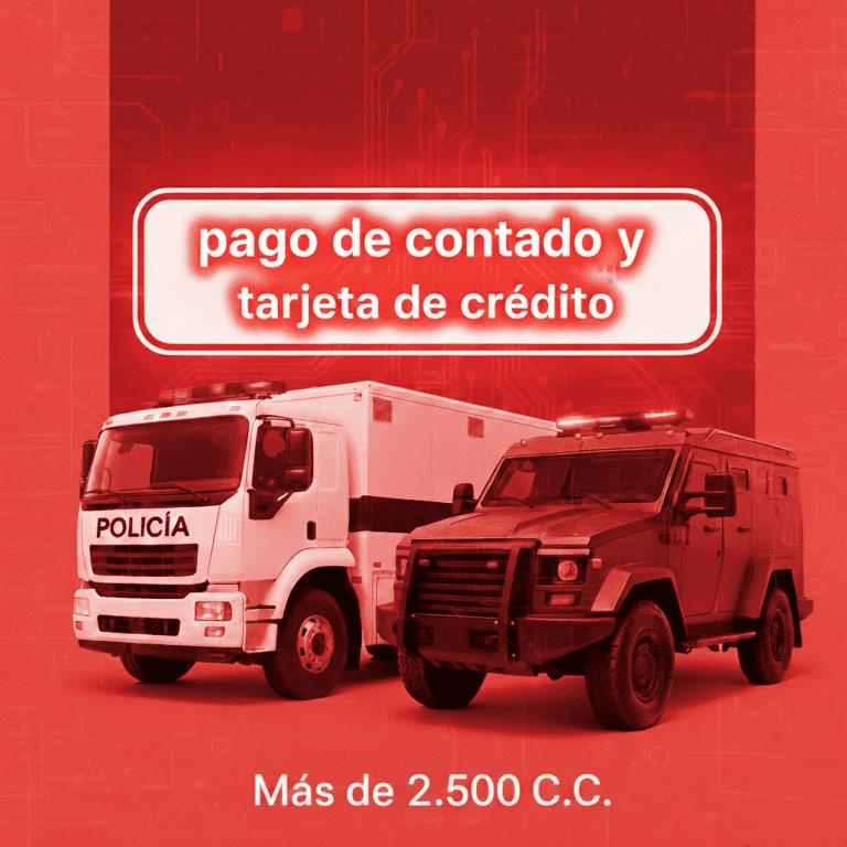 Soat Oficiales Especiales Más de 2.500 C.C De Contado O Tarjeta Credito