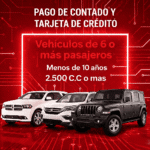 Soat Vehículos 6 o Más Pasajeros Menos de 10 Años 2.500 C.C o Más De Contado O Tarjeta Credito